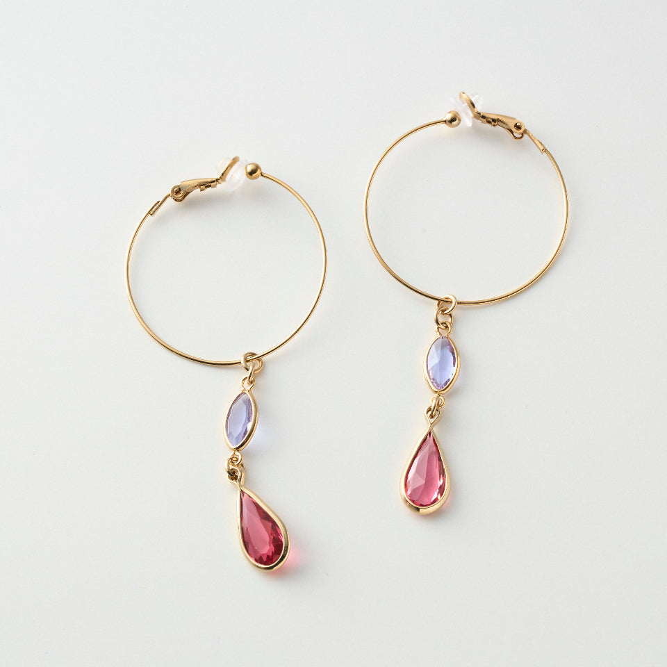 【先行予約受注商品】Glass drop pierce / earring