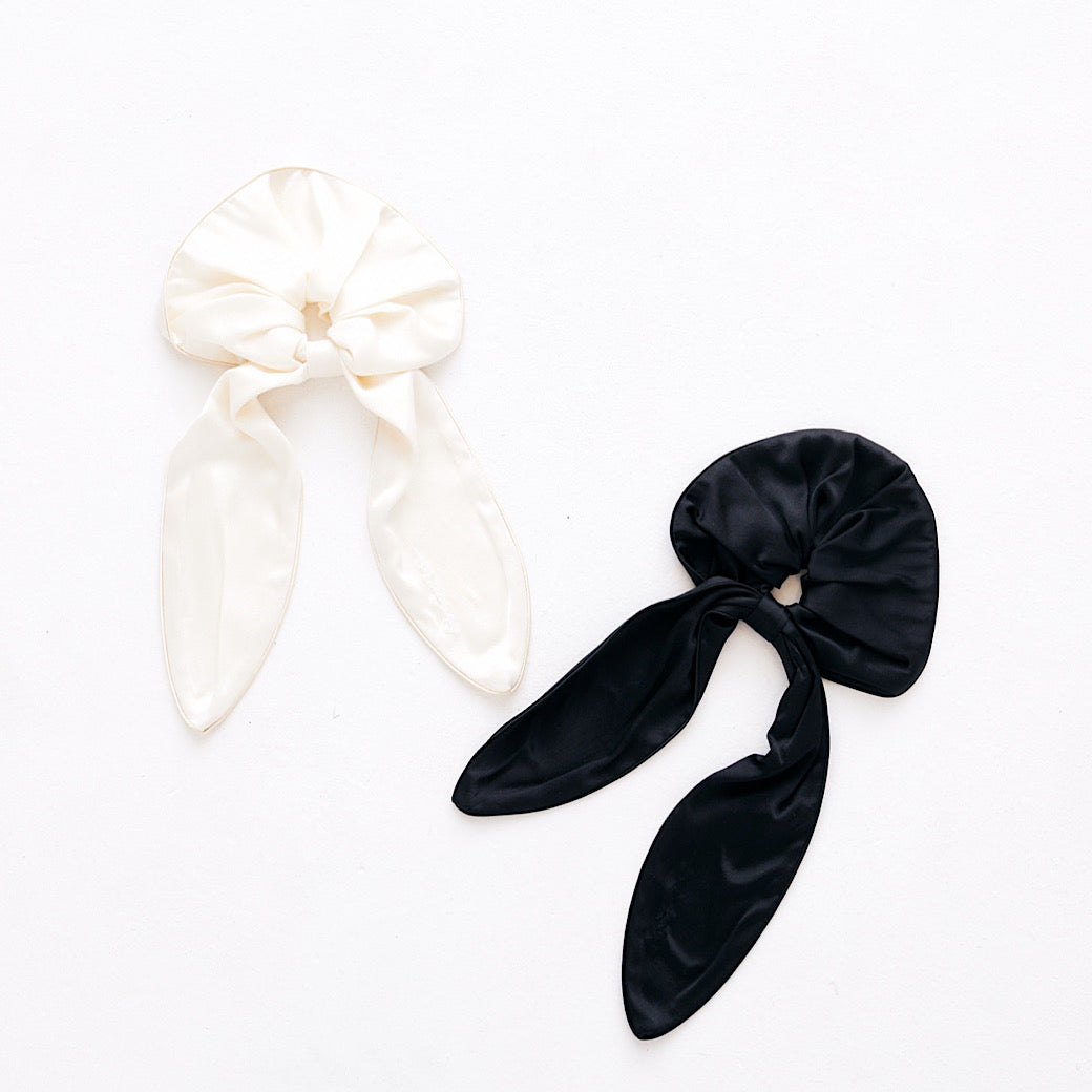 asebi×Dream Amiコラボ商品silk hair ribbon ブラック