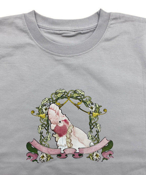 【新作商品】Bird Tshirts モモイロインコ