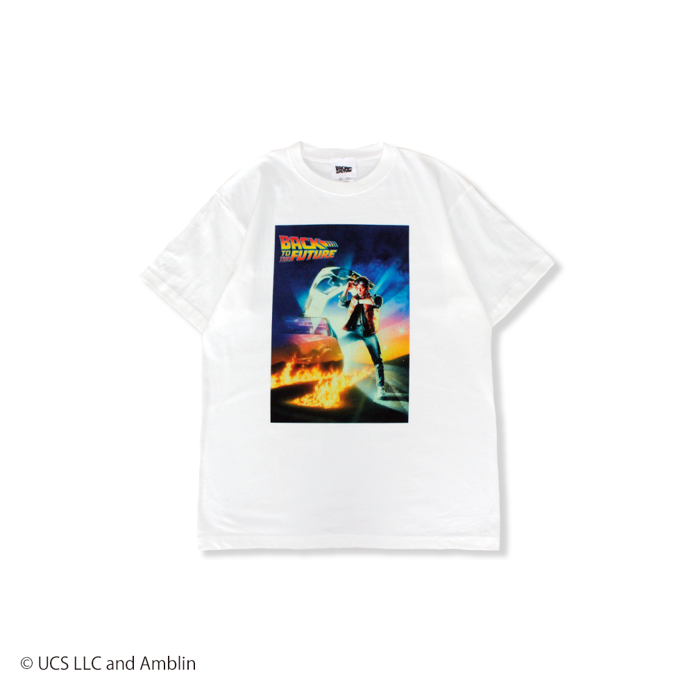 "Back to the Future" T-Shirt 【注文確認後2週間以内に発送予定】
