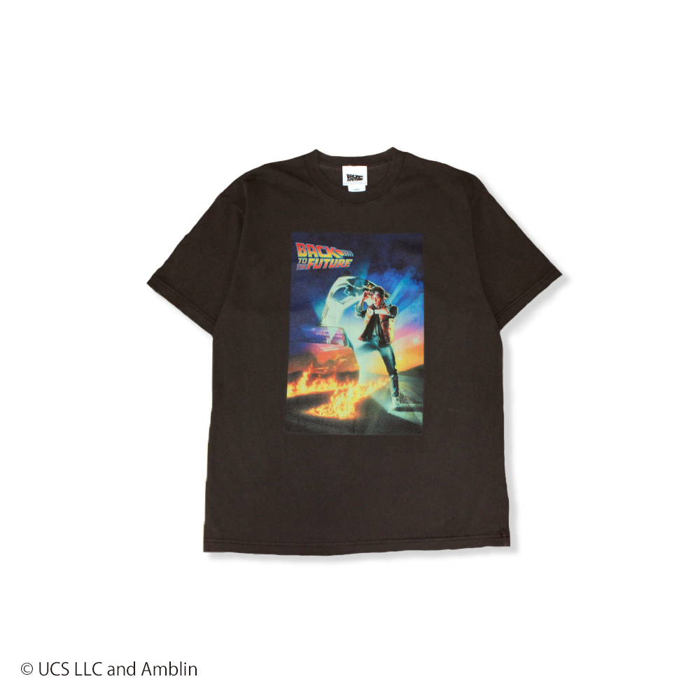 "Back to the Future" T-Shirt 【注文確認後2週間以内に発送予定】