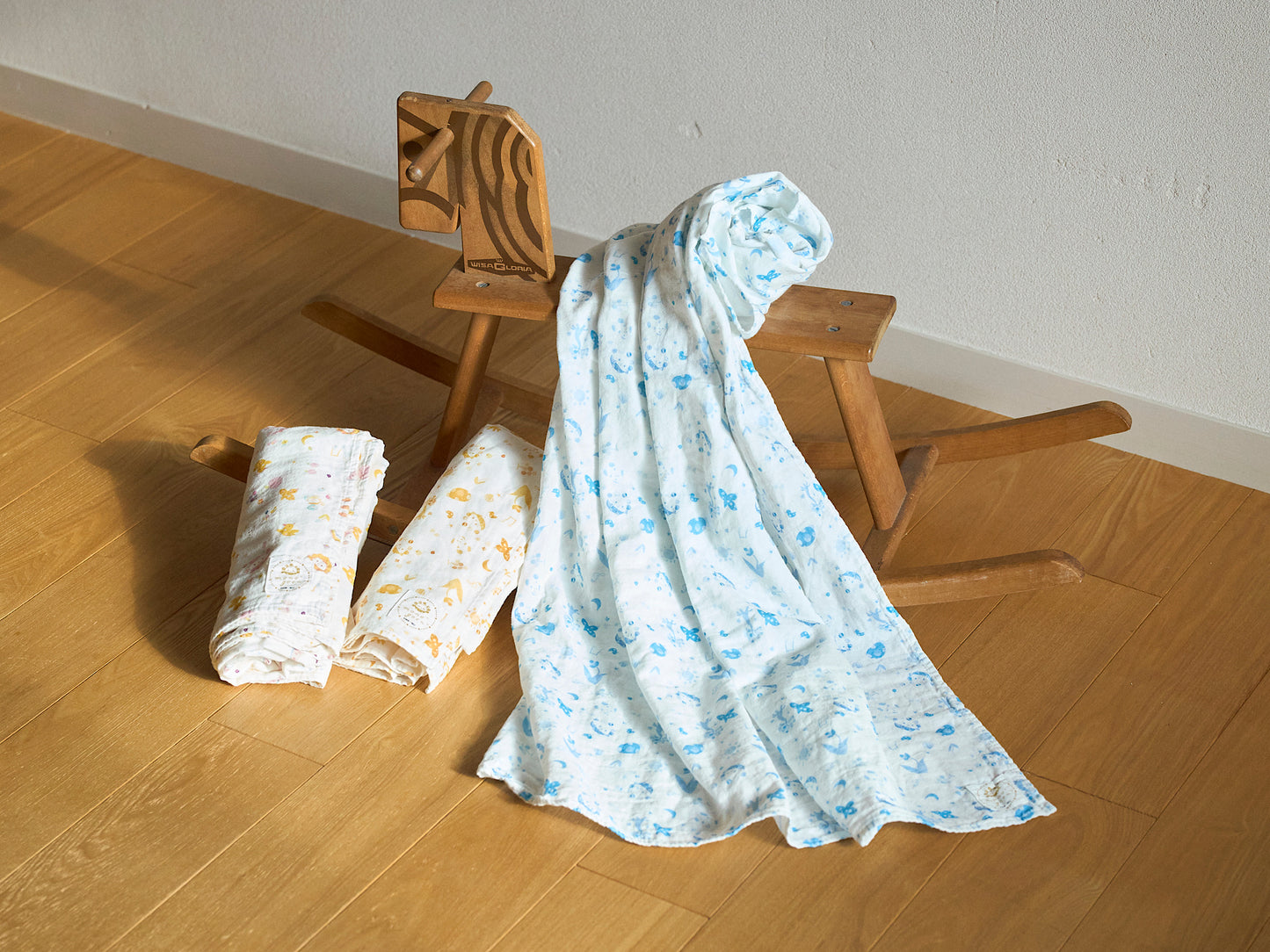 poupo organic cotton Swaddle