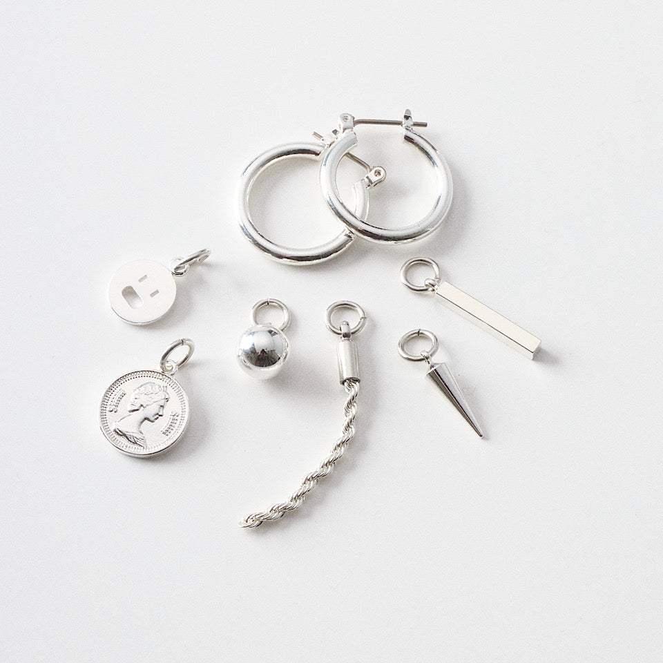 Simple basic hoop pierce