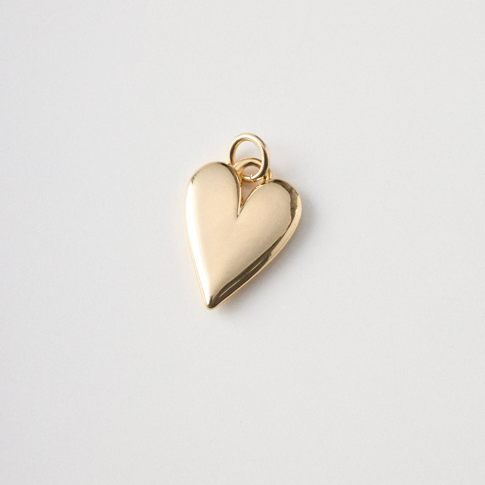 Big heart charm