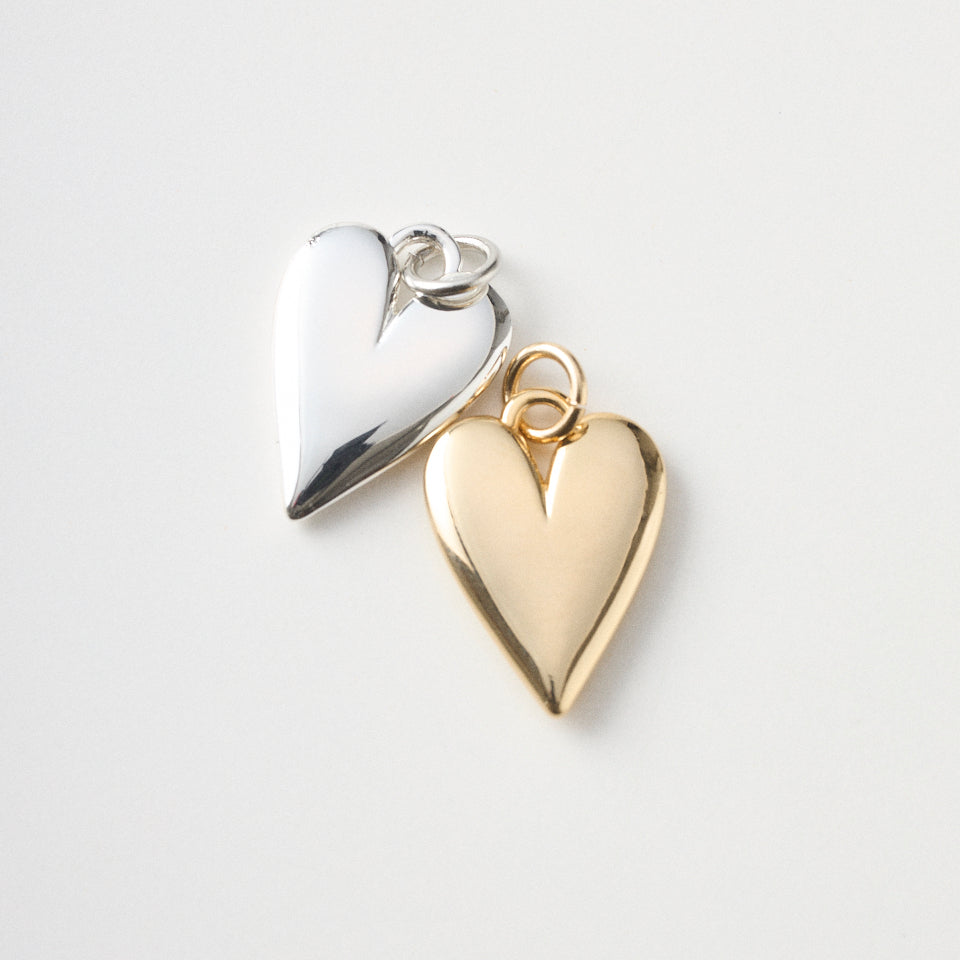 Big heart charm