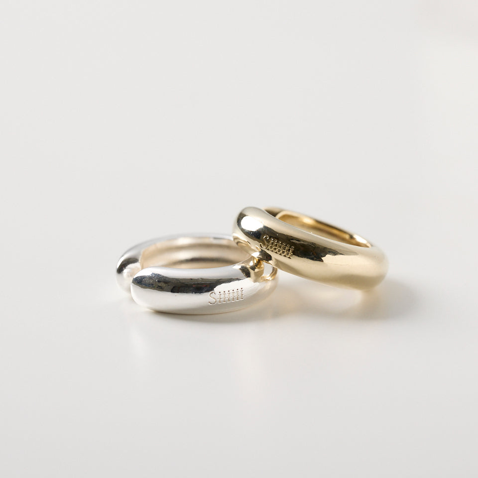Bulge simple ear cuff