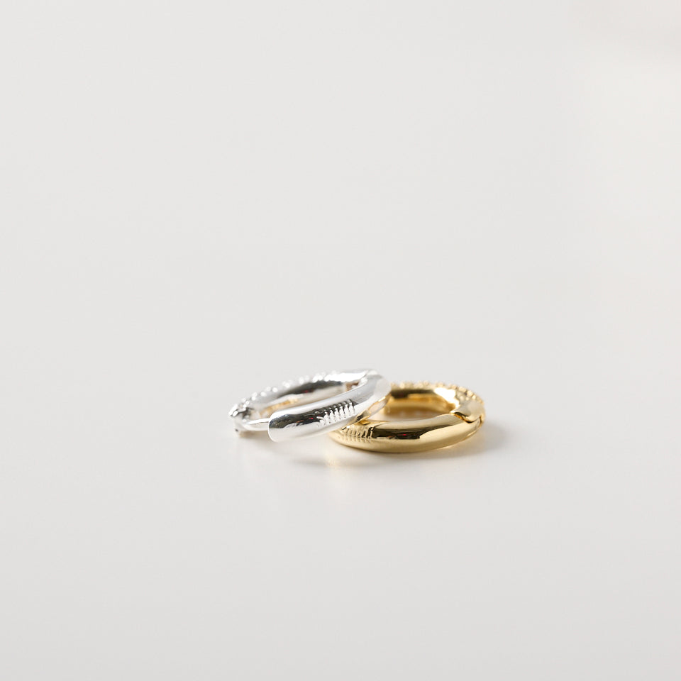 Zirconia hoop pierce