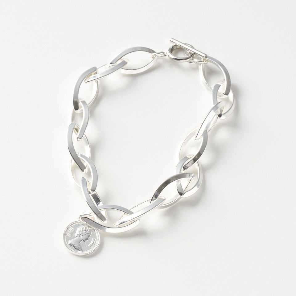 Leaf chain bracelet