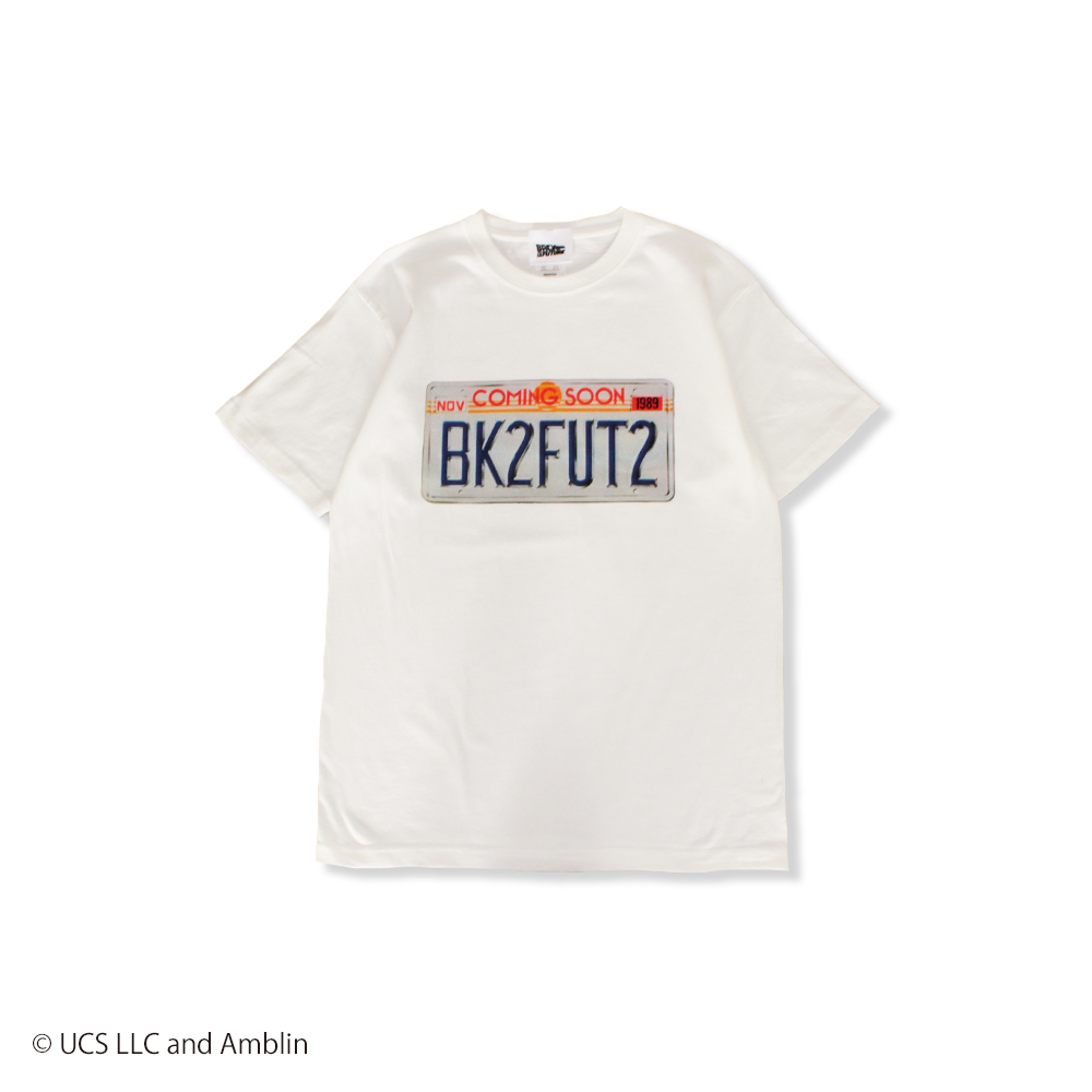 "License plate" T-Shirt 【注文確認後2週間以内に発送予定】