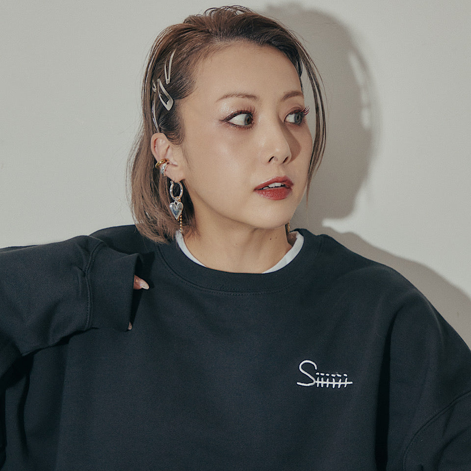 RAKUGAKI ”Siiiiii” logo sweatshirt