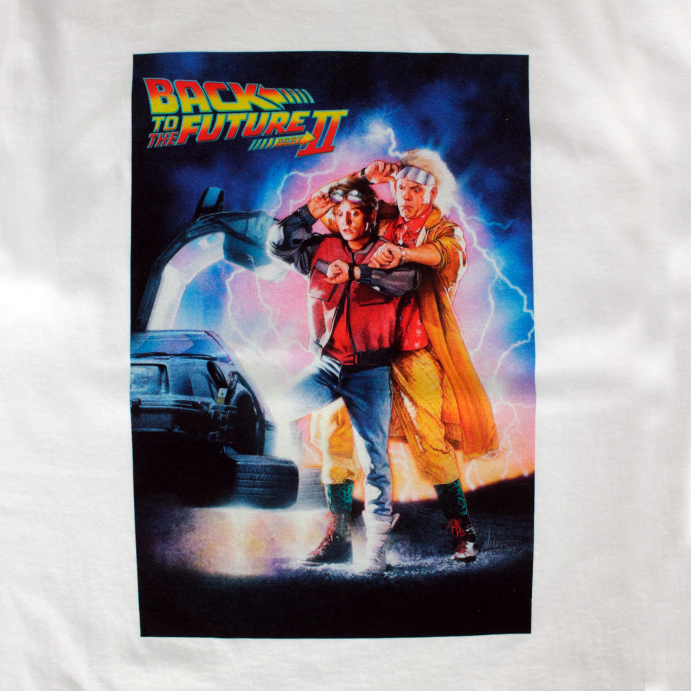 "Back to the FutureⅡ" T-Shirt 【注文確認後2週間以内に発送予定】