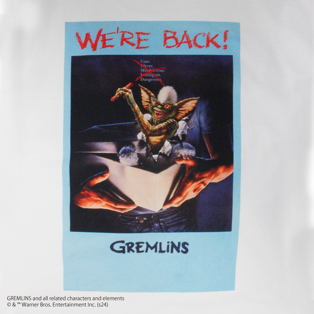 "WE'RE BACK!" T-Shirt 【注文確認後2週間以内に発送予定】