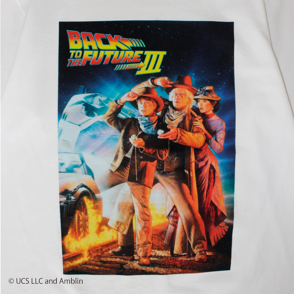 "Back to the FutureⅢ" T-Shirt 【注文確認後2週間以内に発送予定】