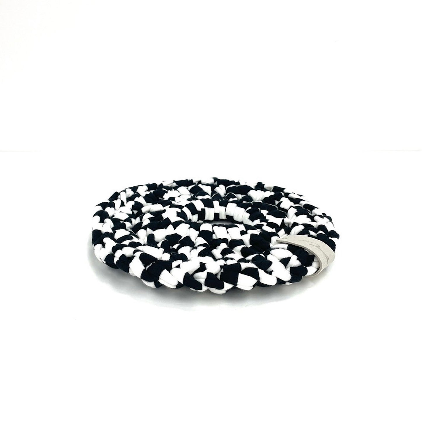 Upcycle pot mat ホワイト×ブラック