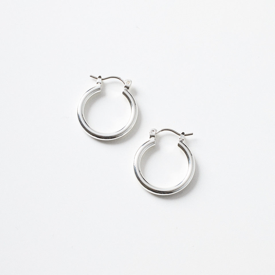 Simple basic hoop pierce