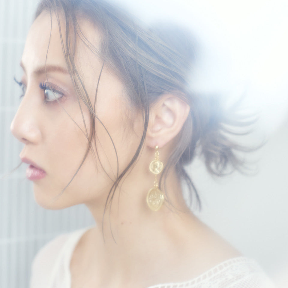 Siiiiii coin pierce / earring