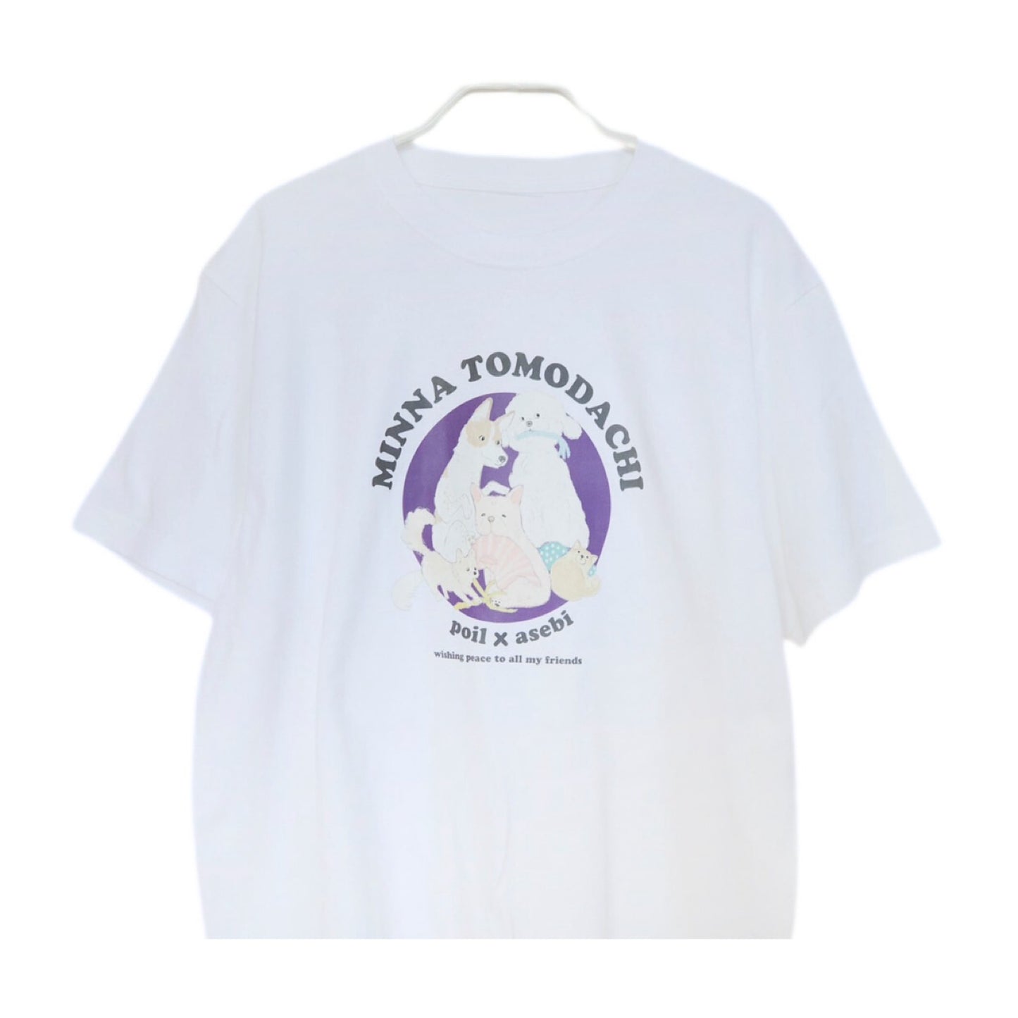 asebi×poil チャリティーTシャツ