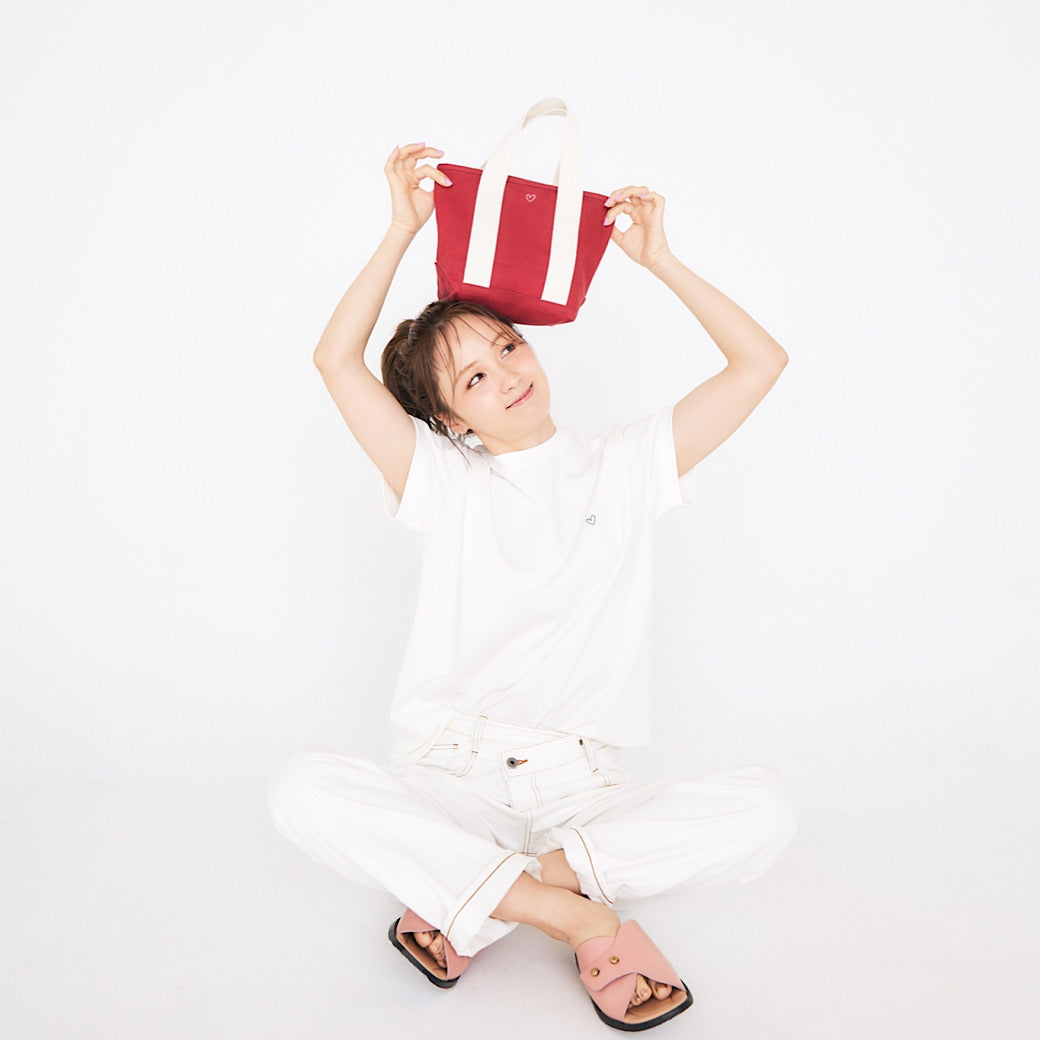 asebi×Dream Amiコラボ商品mini tote bag♡ レッド