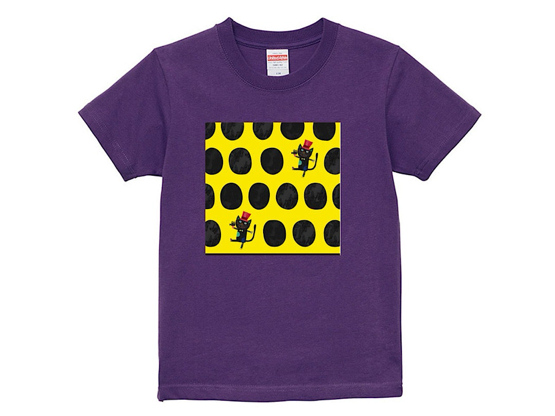 キネコ 水玉キッズTシャツ