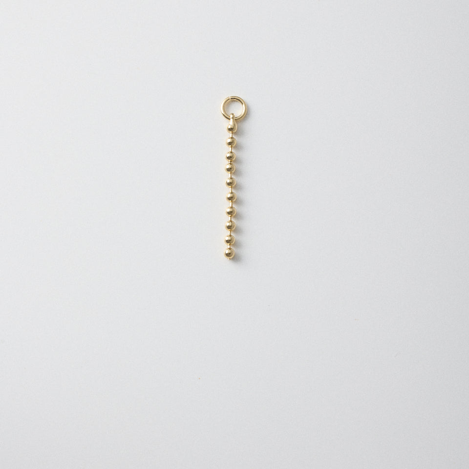 Ball chain charm