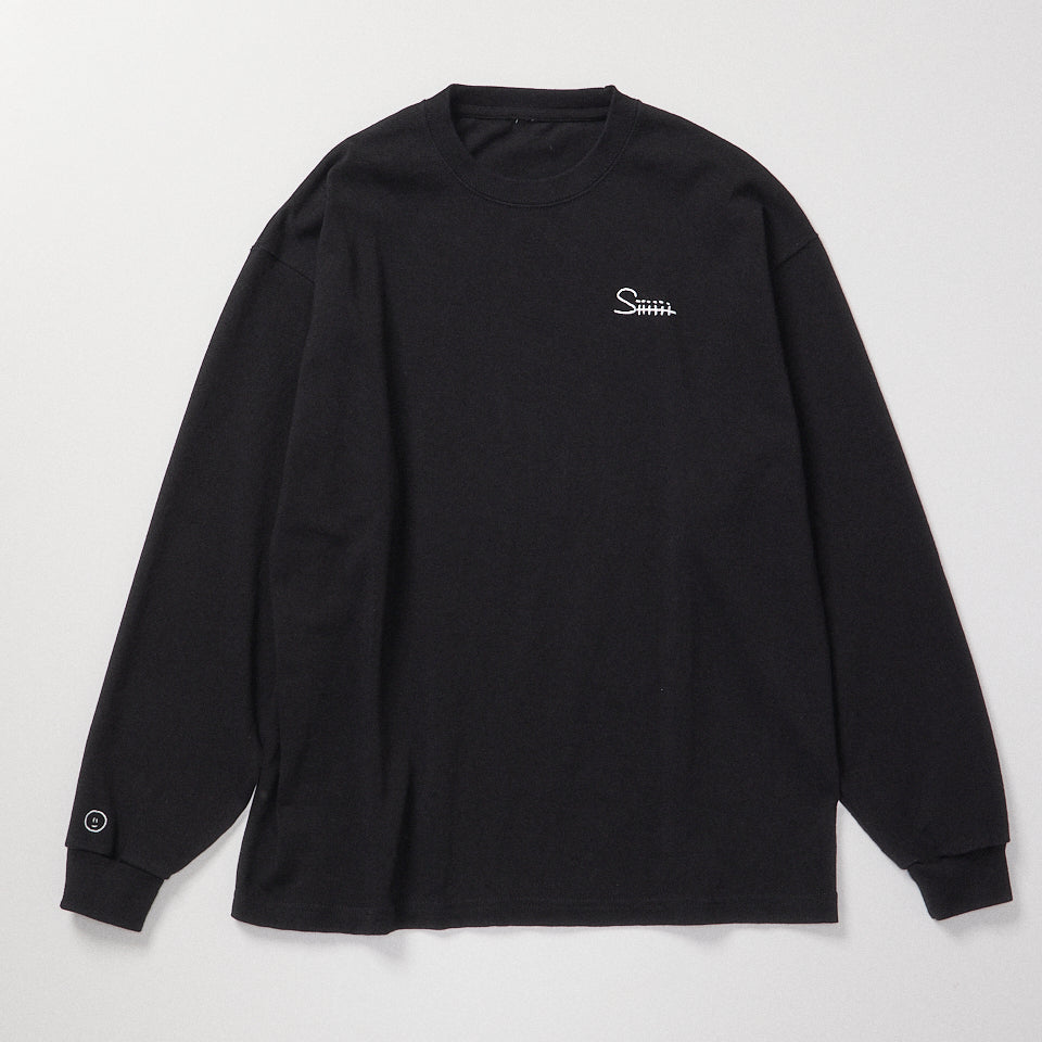 RAKUGAKI Siiiiii logo long T-shirt