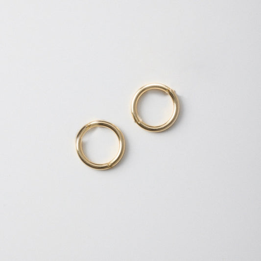Simple basic hoop earring