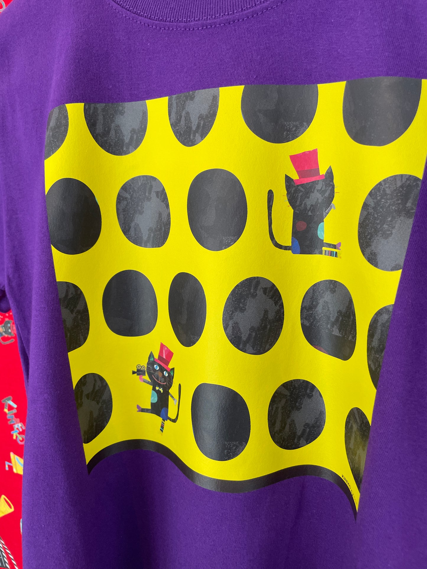 キネコ 水玉キッズTシャツ