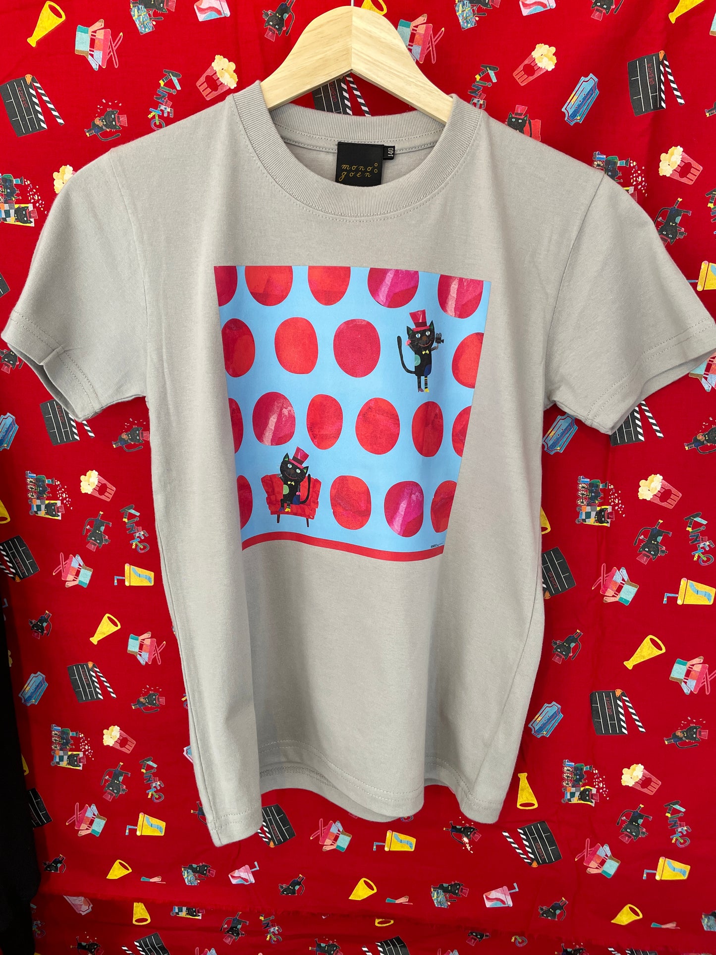 キネコ 水玉キッズTシャツ