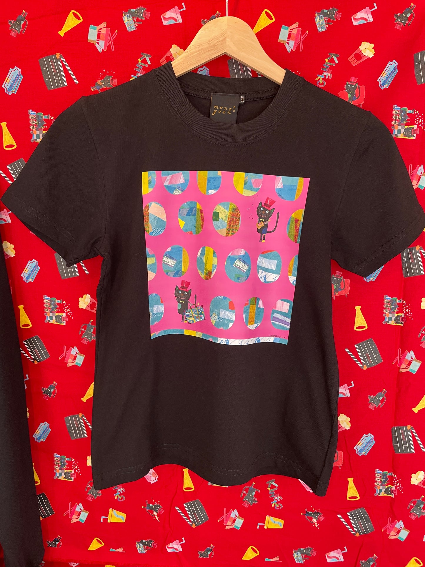キネコ 水玉キッズTシャツ