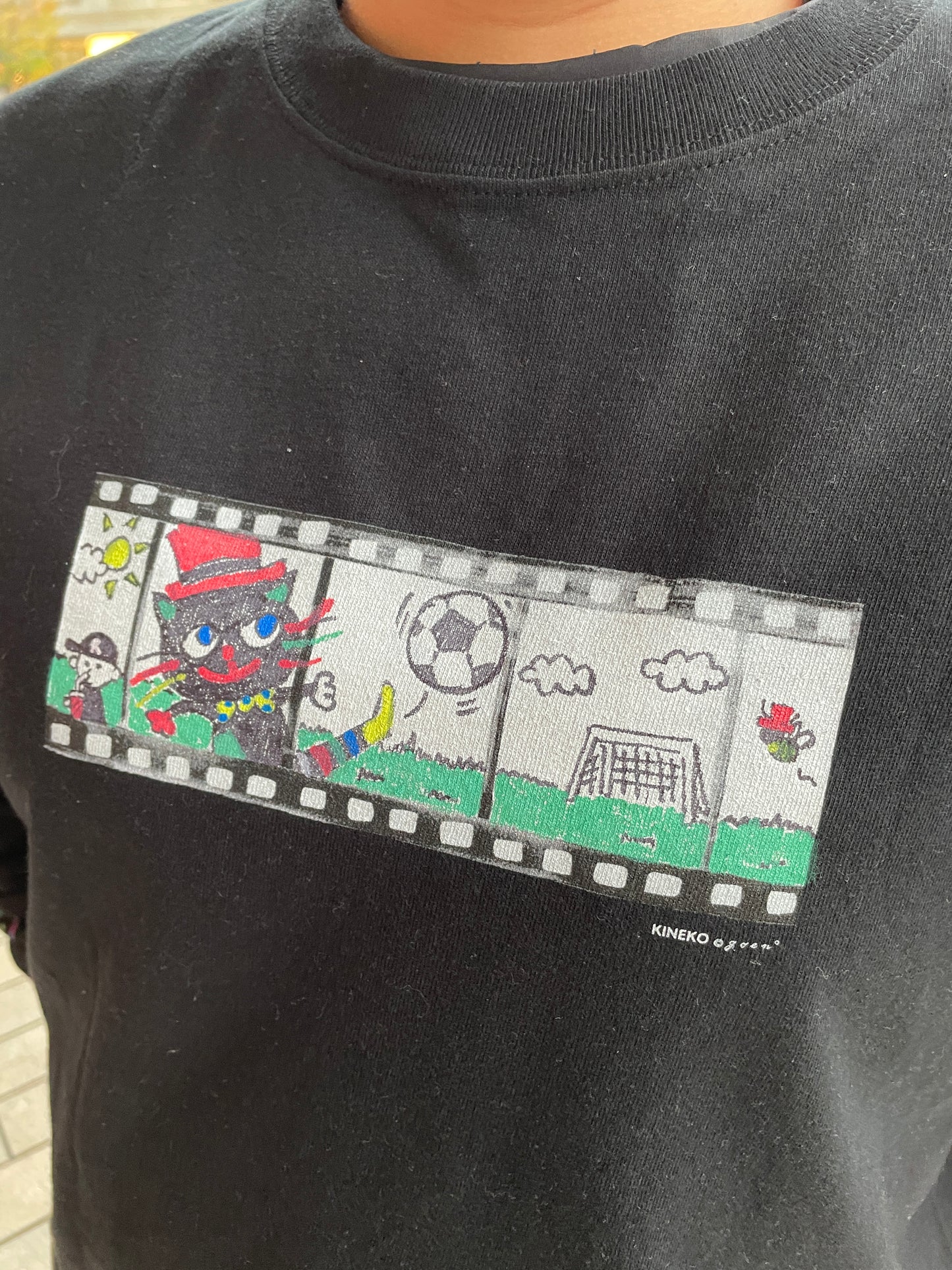 キネコ フィルムロングスリーブTシャツ