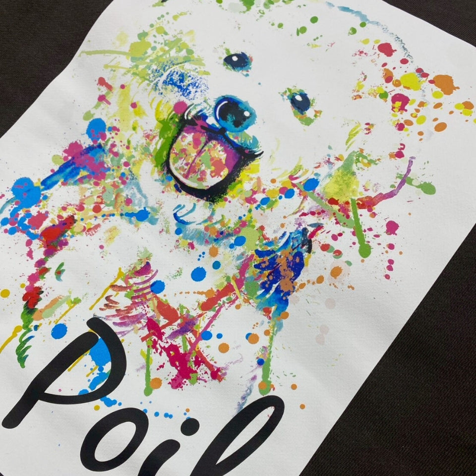 【新作商品】ペイントポワルスウェット