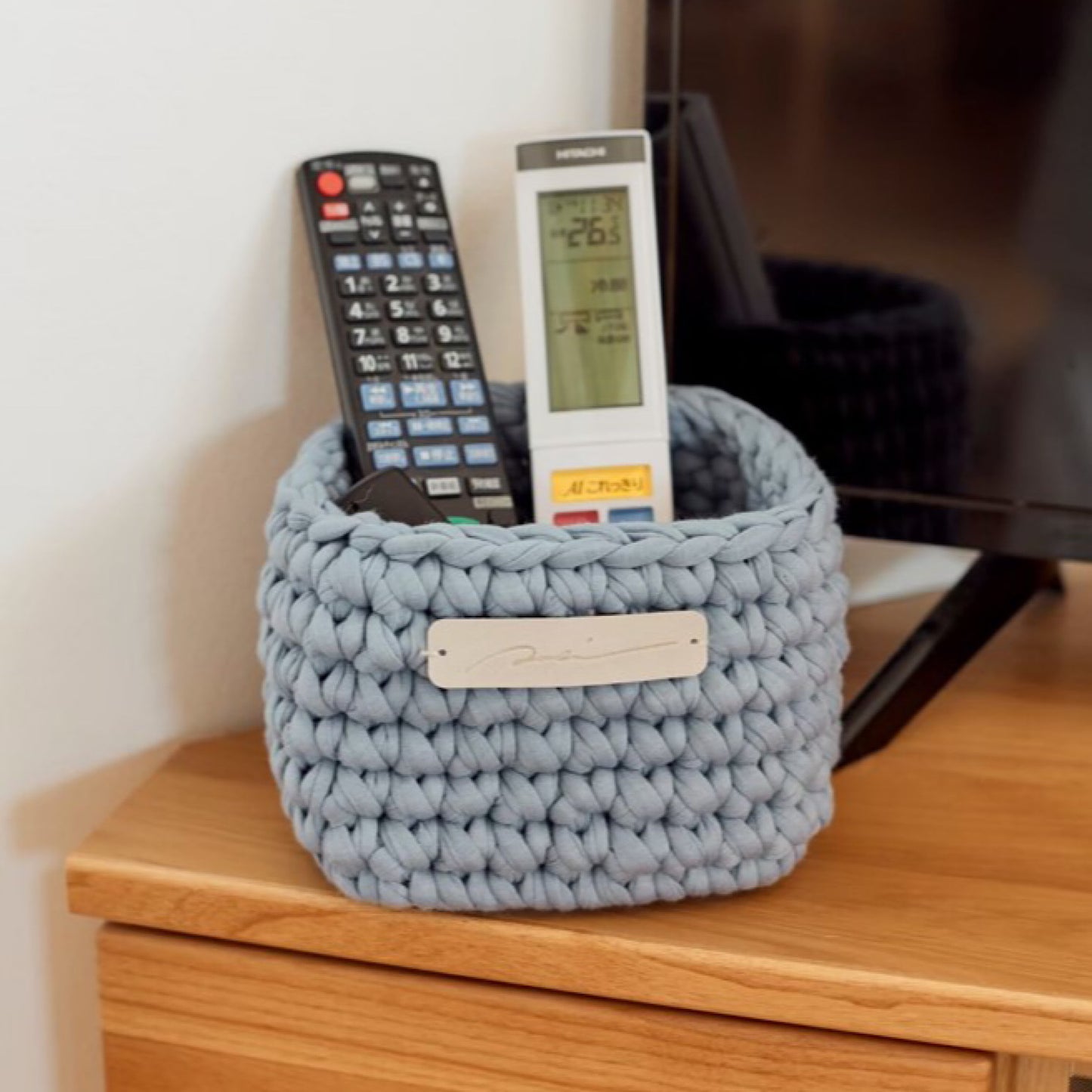 Upcycle SQUARE BOX(S)ネイビー