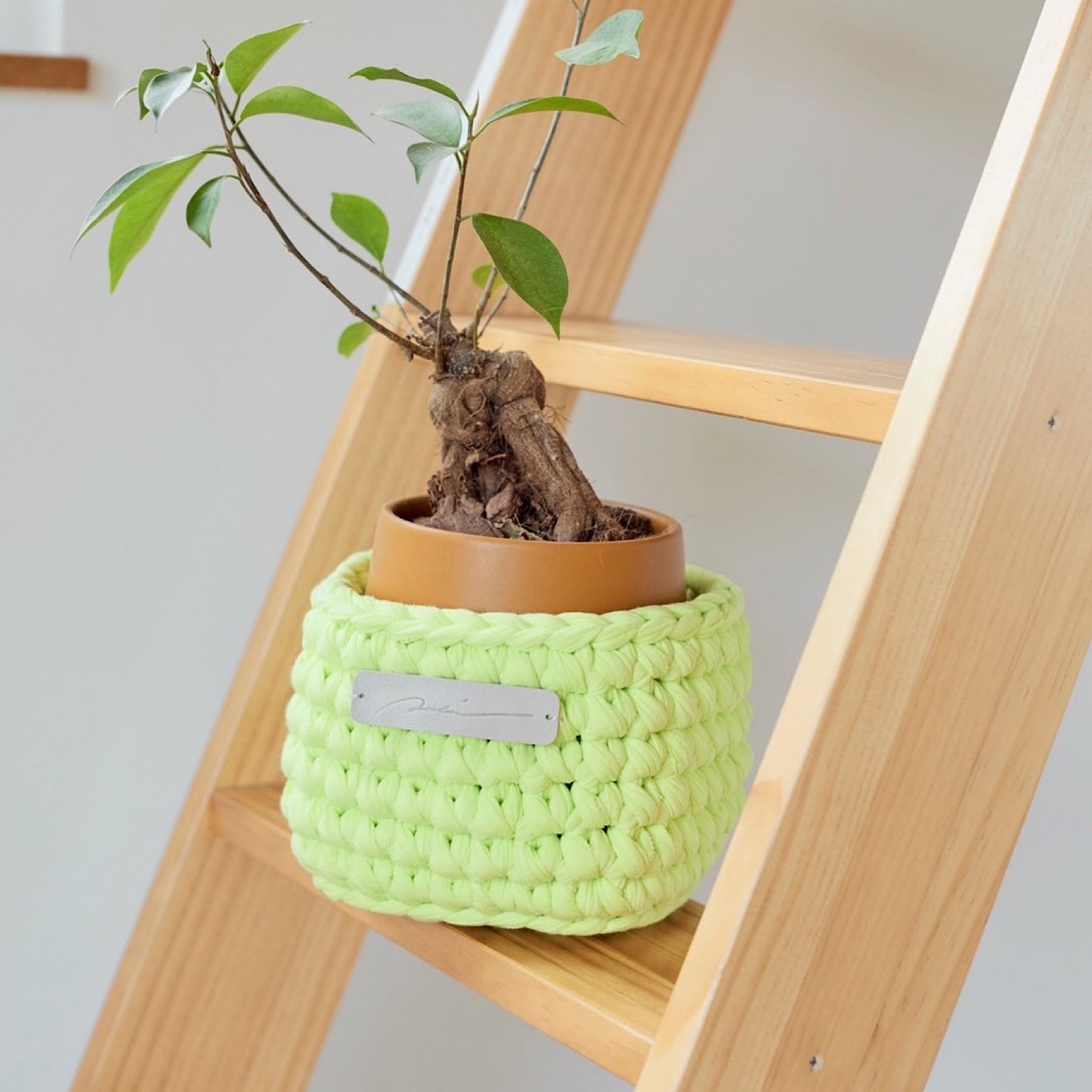 Upcycle SQUARE BOX(S)ネイビー(杢)
