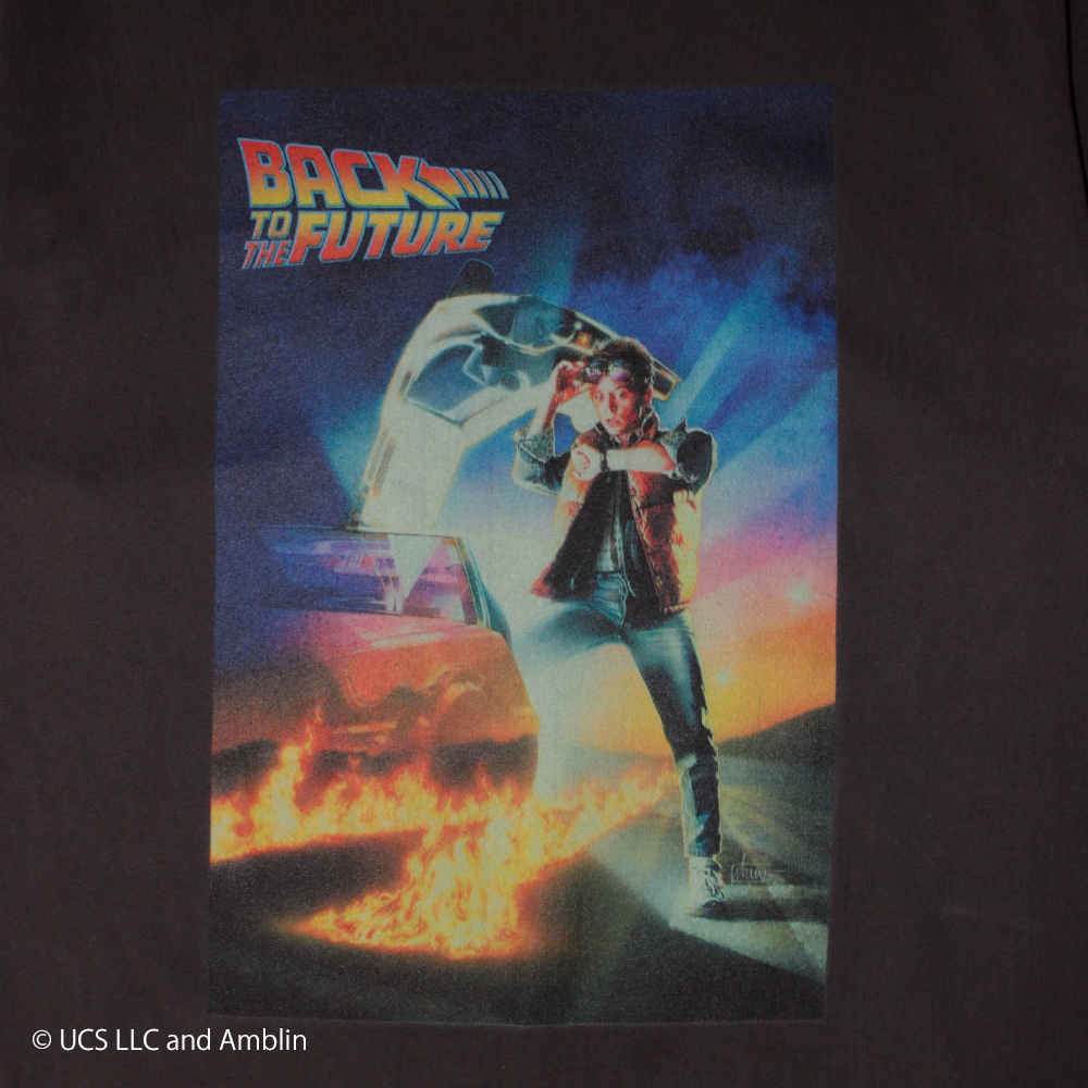 "Back to the Future" T-Shirt 【注文確認後2週間以内に発送予定】