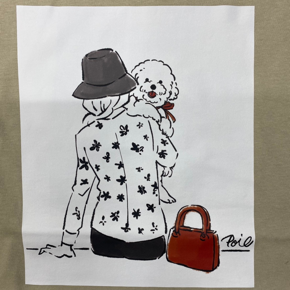 【新作商品】Hug bichon T