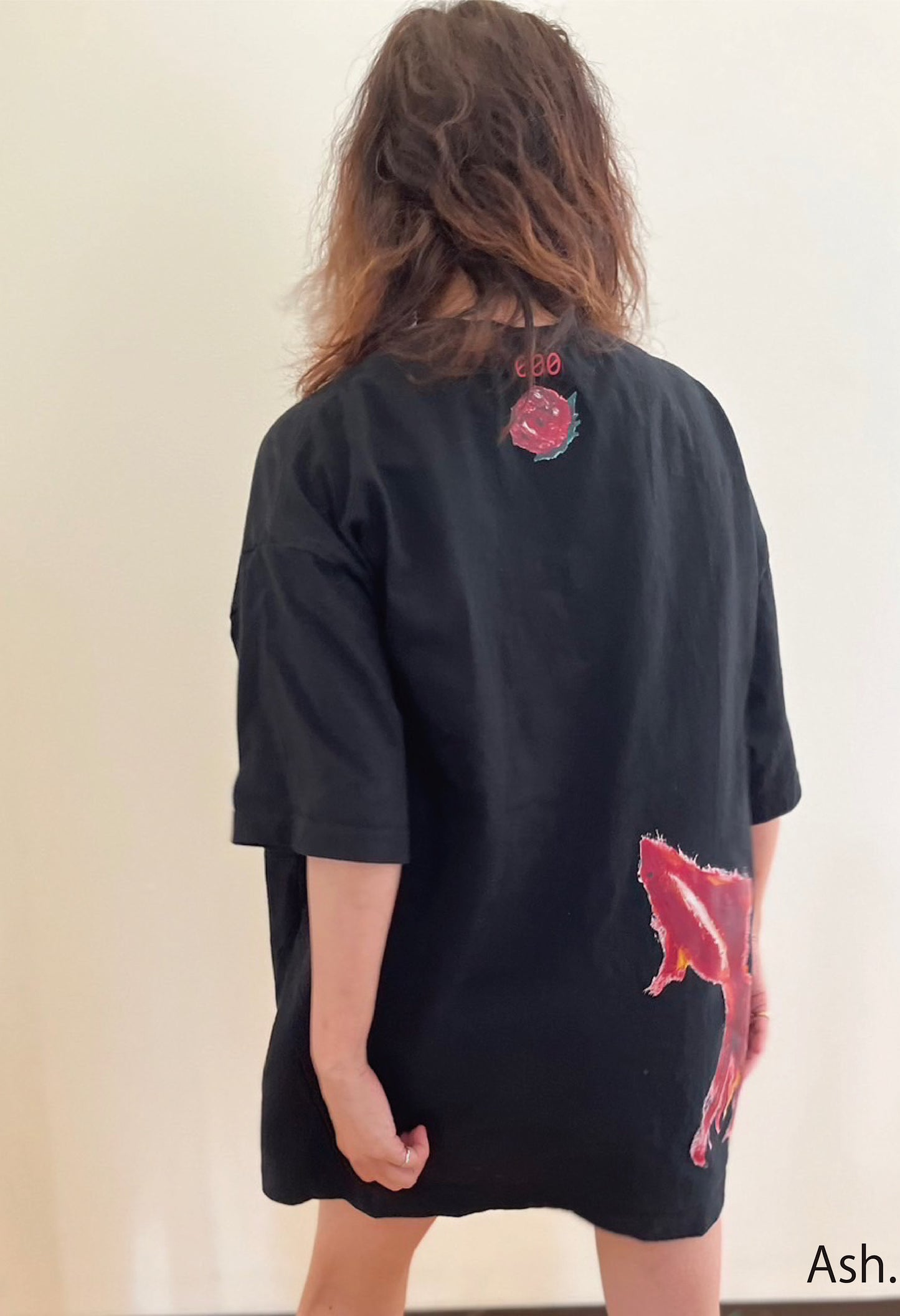 Ash 金魚Tシャツ ホワイト