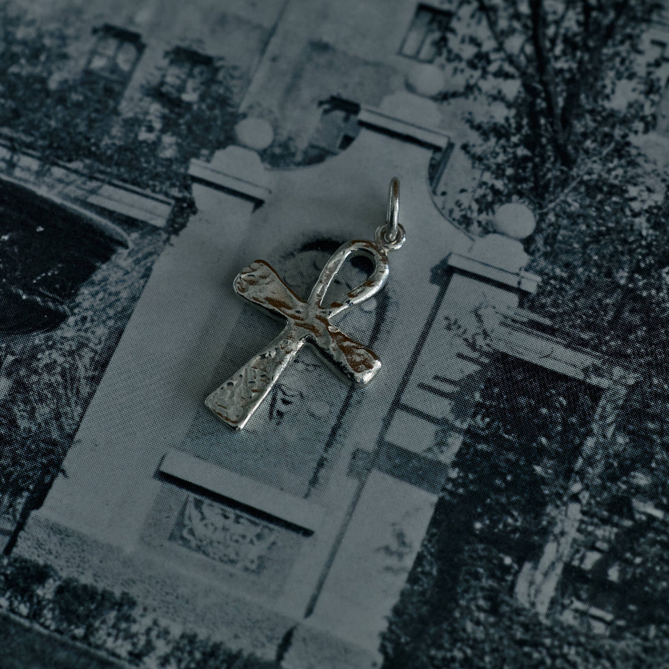 【先行予約受注商品】【Silver925】 Nuance line cross charm