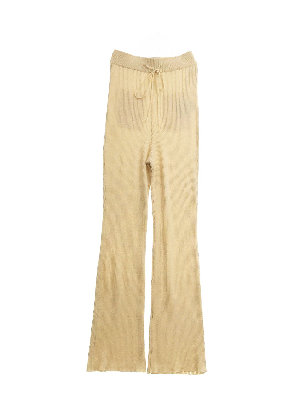 Eco Feel リブニットパンツ 8171-006-162