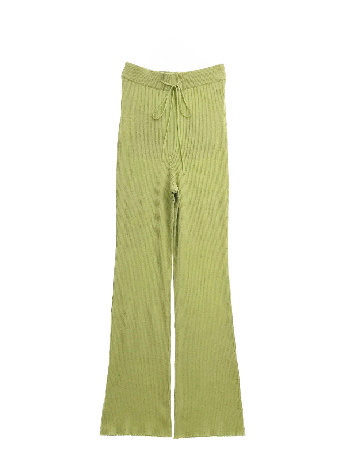 Eco Feel リブニットパンツ 8171-006-162