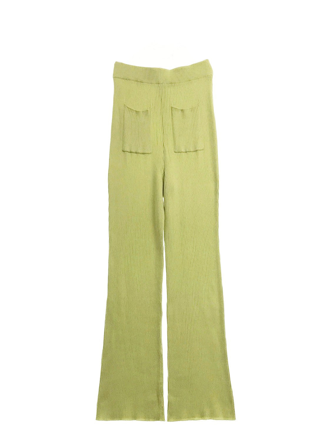 Eco Feel リブニットパンツ 8171-006-162
