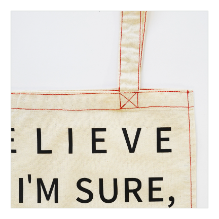 Message Eco Bag /Red