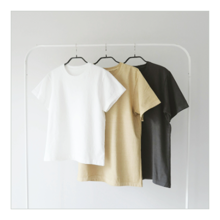 Sustainable tshirt -white-/22年新型
