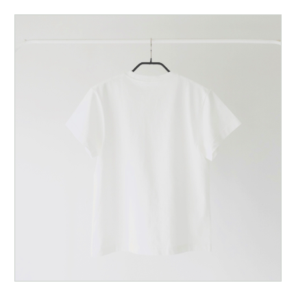 Sustainable tshirt -white-/22年新型