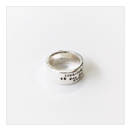 Recycle Silver 925 Ring-2th anniversary -