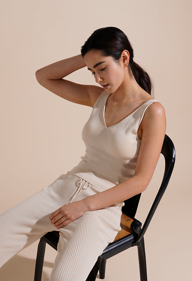 Eco Feel ニットタンク 8171-004-163