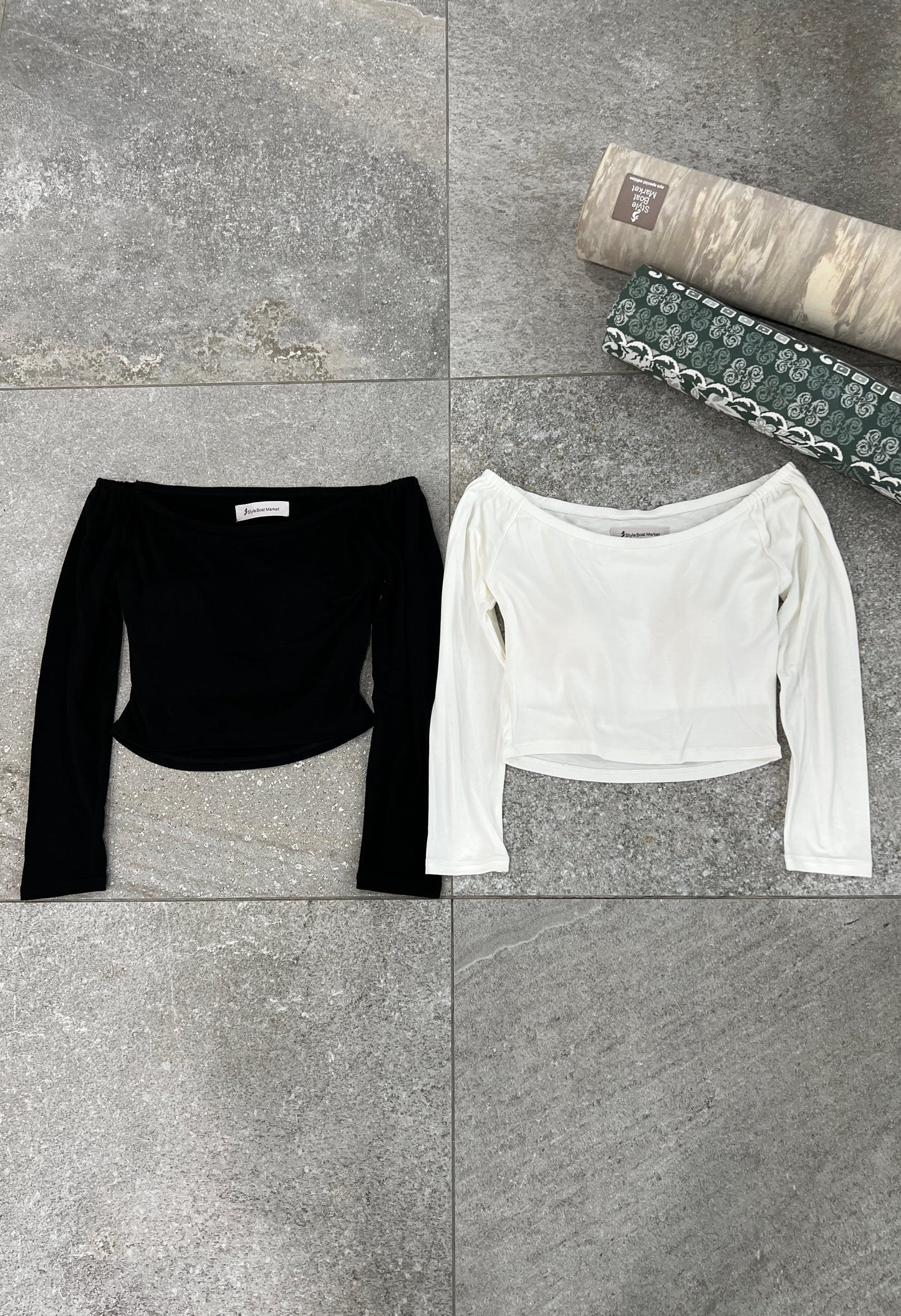 バックオープン オフショルTOP 8172-004-227