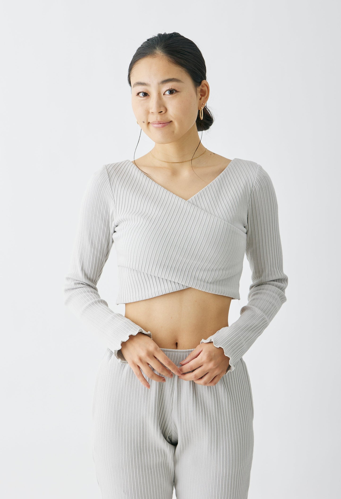 カップイン カシュクールトップス 8181-004-262