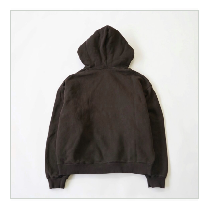 Hooded Sweatshirt-泥染め-
