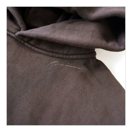 Hooded Sweatshirt-泥染め-