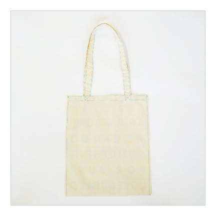 Message Eco Bag /Blue